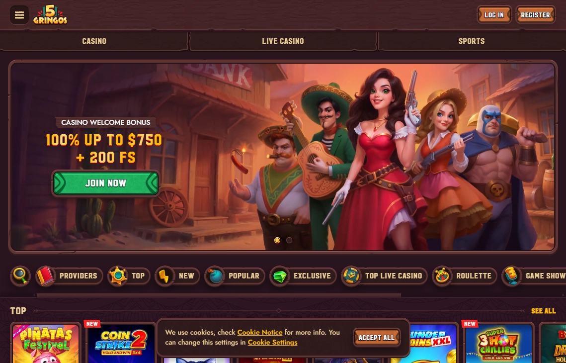 5Gringos Casino